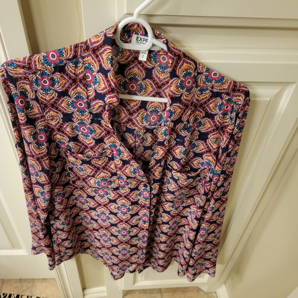 Express Portofino Shirt, Womens M